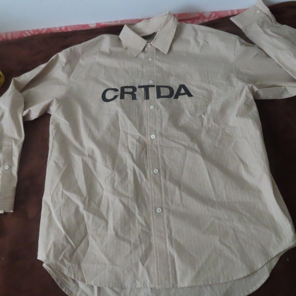 christian dada masanori morikawa shirt button up striped sample
